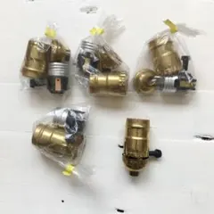 Leviton 電気ソケット 5個セット アメリカ デッドストック ビンテージ