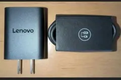 Lenovo 순정 20W 고속 충전기 세트 MC-201L Type-C 케이블 부착