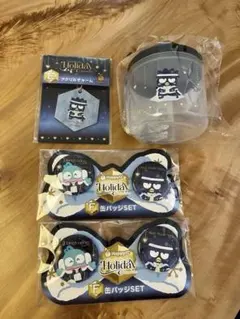 サンリオ　ハッピーくじ　はぴだんぷい　バッドバツ丸　4点セット