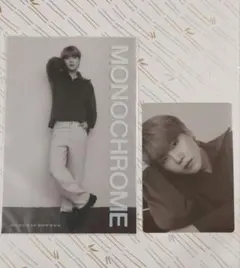 BTS Monochrome ユンギ プリントフォトとミニフォト セット