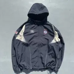 9090 umbro Gradation Nylon Hooded Jacket