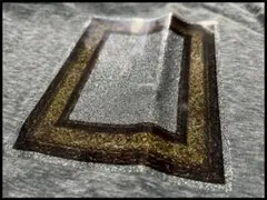 新品NUMBER(N)INEナンバーナインラメラバーヘンリーネックTシャツ