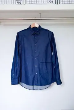 美品 Schuray シュウレイ オンブレシャツ レーヨンシャツ サイズ2