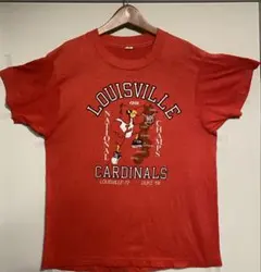 激レア 86年製 シングルステッチ ルイビルカージナルス NCAA優勝Tシャツ