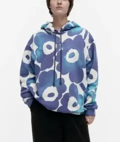 マリメッコ marimekko kioski パーカ Runoja Unikko - メルカリ