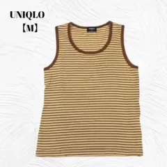 UNIQLO ユニクロ【M】UNIQLO ボーダー タンクトップ