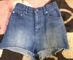 ANAPキッズ デニムショートパンツ