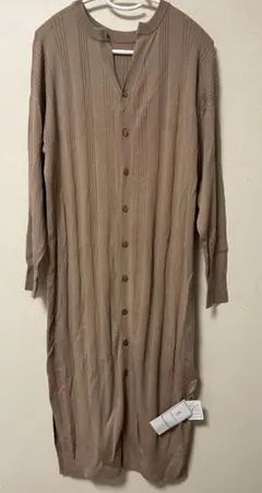 【新品】ロペピクニック　2WAYリブニットロングカーディガン