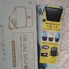 大人のおしゃれ手帖3月号付録 KEI Hayama PLUS ショルダーバッグ