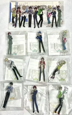 アイドルマスターSideM めばち先生アクリルスタンド　9個+タイムカード