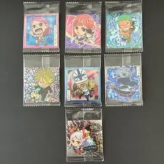 ワンピースウエハースシールlog12 7枚セット