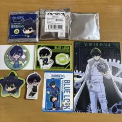 潔世一 缶バッジ 2点セット ブルーロック まねきねこ ファッション