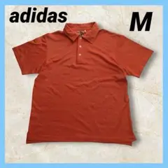 adidas CLIMACOOL オレンジ 半袖 ポロシャツ 【M】海外古着