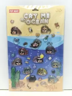 POPMART CRYBABY CRYMEanOCEAN シール ステッカーのサムネイル
