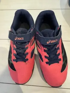 asics スニーカー 21.0cm ピンク/ネイビー