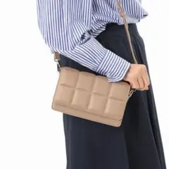 ✨お値下げ✨SHEL'TTER ブロック型押し2way チェーンショルダー