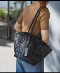 Bagmati/バグマティ レザーメッシュバッグ Spick and Spanのサムネイル
