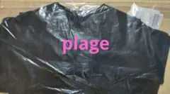 Plage　puff sleeve ニット　ブラック
