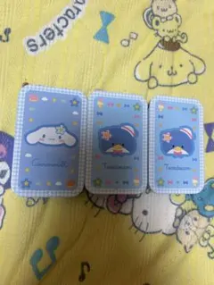 サンリオキャラクターズ缶　Y2K ３点セット　シナモロール　タキシードサム