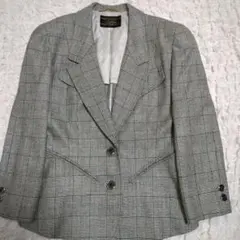 レリアン　ジャケット　フランス製　絹　シルク　M　9号