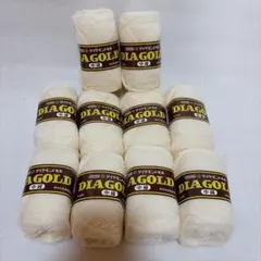 ダイヤモンド毛糸 DIA GOLD 中細 10玉 毛100% 50g 色番36M