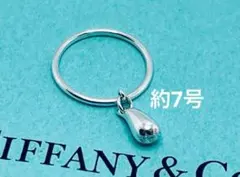 【美品】希少 12号 ティファニー エターナルサークル ドロップ リング SV 美品】希少 12号 ティファニー エターナルサークル ドロップ