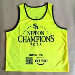 福岡ソフトバンクホークス 優勝パレード スタッフ ユニフォーム ビブス