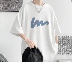 【新品】メンズ Ｔシャツ ホワイト 白 シンプル 夏 白T 白ティー 半袖 韓国