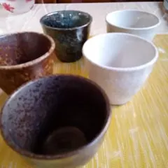 一時的値下げ　多様器　湯呑み　珈琲　紅茶　カップ　多様な仕様 5個セット