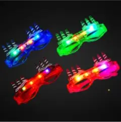 【新品未使用】誕生日　サングラス　光る　3個セット