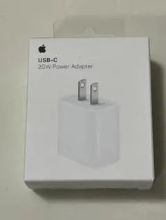 Apple 20W USB-C電源アダプタ MHJA3AMA