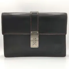 dunhill レザー ダイヤルロック クラッチバッグ セカンドバッグ ビジネス