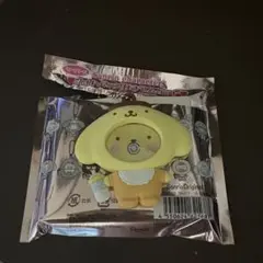サンリオフォトバッジ付きマスコット ポムポムプリン