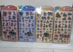 うるちゅるポップシール ディズニー 4種セット 正規品 ボンボンドロップシール風