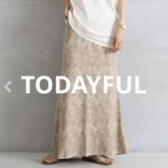TODAYFUL トゥデイフル マーブルペンシルスカート