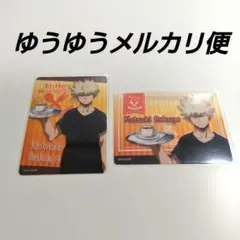 僕のヒーローアカデミア タワレコカフェ クリアカード 爆豪勝己2種