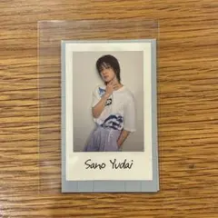 INI 2nd 写真集 佐野雄大 Viva la vita ステッカー タワレコ