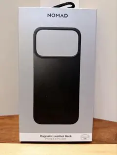 NOMAD Magnetic LeatherBack iPhone17 Pro