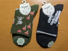 （値下げ）ムーミン ソックス 2足セットのサムネイル