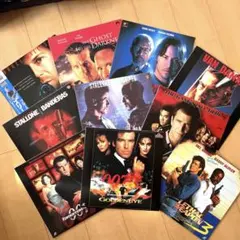 007 ゴールデンアイ 他アクション映画10作品レーザーディスク