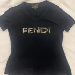 FENDI フェンディ Vネック Tシャツ
