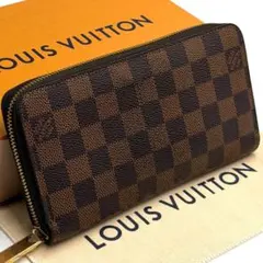 ✨美品✨】ルイヴィトン ダミエ エベヌ 長財布 ジッピーウォレット