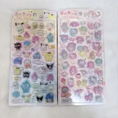 正規品　うるちゅるポップシール　サンリオキャラクターズ　2種