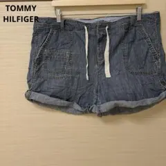 TOMMY HILFIGER デニムショートパンツ デニムブルー