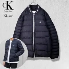 Calvin Klein カルバンクライン ダウンジャケット ブラック 黒 XL