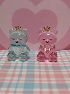 クマちゃんキーホルダー2個セット