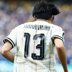 中村敬斗 Wカップ アウェイ オーセンティック 日本代表 新品未使用 13
