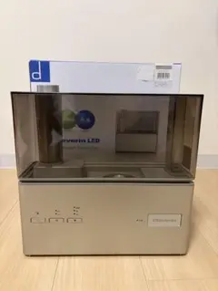 加湿器 d-design クレベリンLED搭載超音波式加湿器 KMWT-301C