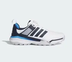 新品NEWアディダスアディパワー26SLボアOOM30スパイクレスブルー25cm