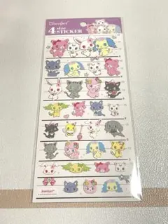 ジュエルペット　4サイズステッカー